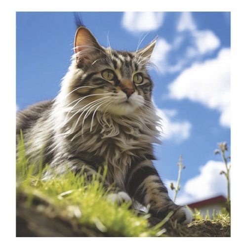 Falinaptár TOPTIMER T094 220x330mm álló Cicák 2026.