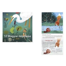   Falinaptár TOPTIMER T098 290x580mm álló 12 Magyar népmese 2026.