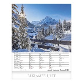 Falinaptár CSG 300x340mm álló Jó Reggelt! 2026.